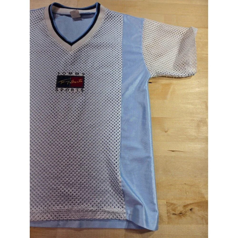 Vintage Tommy Sports Kids XXL Mesh Shirt